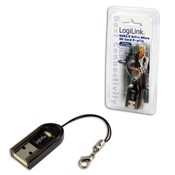 Cardreader USB 2.0 Mini extern f�r microSD LogiLink�