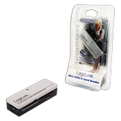 Cardreader USB 2.0 extern Mini All-in-1 LogiLink�