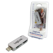 Cardreader USB 2.0 extern All-in-1 mit SIM LogiLink�