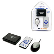 Video Switch HDMI 5-Port mit Verst�rker LogiLink�