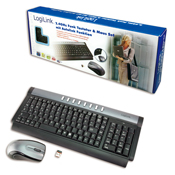 Tastatur Maus Kombination Funk 2.4 GHz LogiLink�