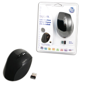 Maus optisch Funk 2.4 GHz mit 5 Tasten LogiLink�