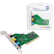 PCI Soundkarte 7.1 Kanal LogiLink�