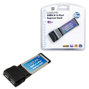 Express Card Schnittstellenkarte USB 3.0 2x LogiLink�