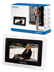 Digitaler 7 Zoll LCD Bilderrahmen 16:10 LogiLink�