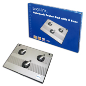 Notebook K�hler mit 3 L�ftern LogiLink�