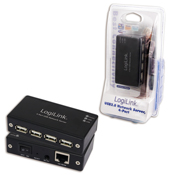 USB 2.0 Hub 4-Port Netzwerk Server LogiLink�
