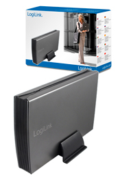 Festplattengeh�use 3,5 Zoll S-ATA USB 3.0 Alu LogiLink�