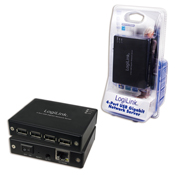 USB 2.0 Hub 4-Port Gigabit Netzwerk Server LogiLink�