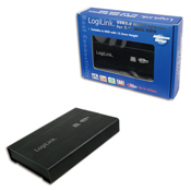 Festplattengeh�use 2,5 Zoll SATA USB 3.0, 12,5mm, Alu LogiLink�