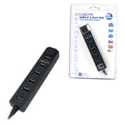 USB 2.0 Hub, 7-Port mit EIN/AUS Schalter LogiLink�
