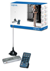 DVB-T USB 2.0 Receiver f�r digital TV und Radio LogiLink�