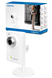 Fast Ethernet IP HD-Kamera mit White LED LogiLink�