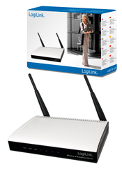 Wireless LAN Broadband Router 300 MBit 802.11n LogiLink�