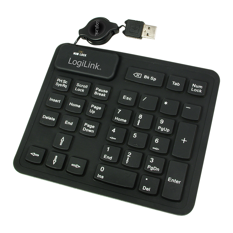 WAONIQ USB Numerische Tastatur - 18 Tasten Ziffernblock Für PC