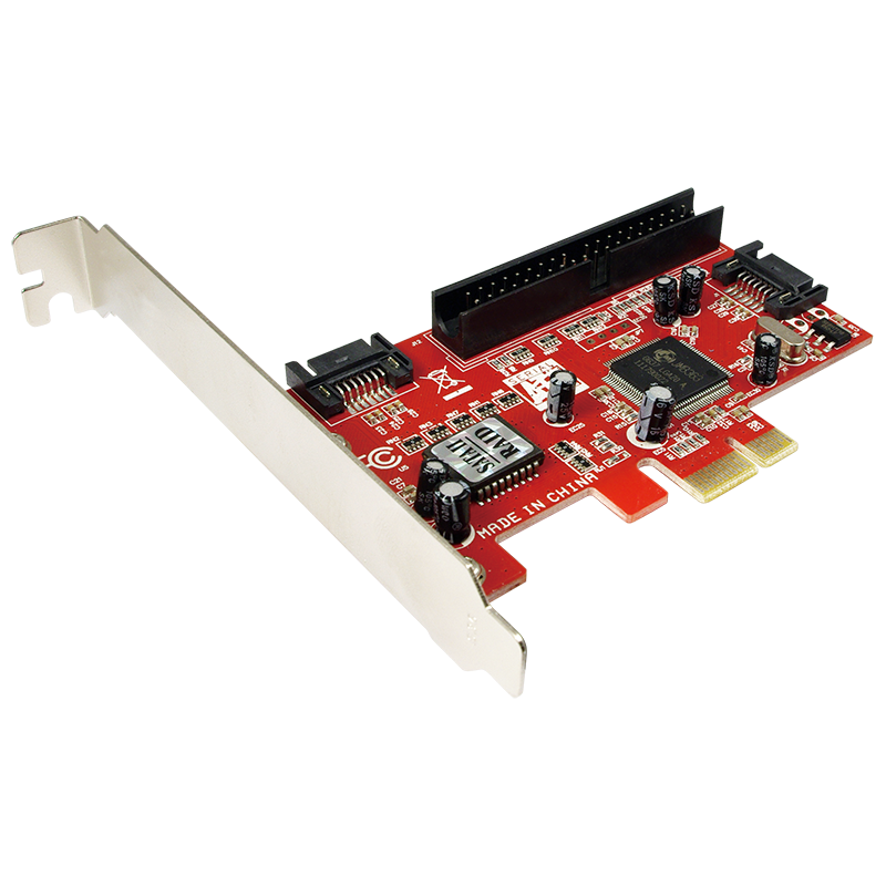 LogiLink :: Produkt PCI Express Karte, 2x SATA & 1x IDE |20.09.2019